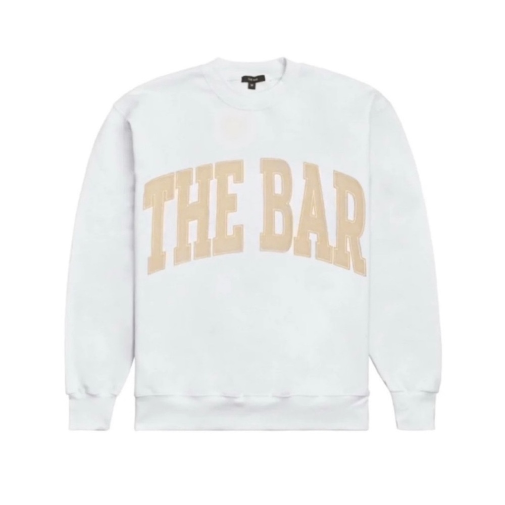The Bar varsity oversized sweatshirt